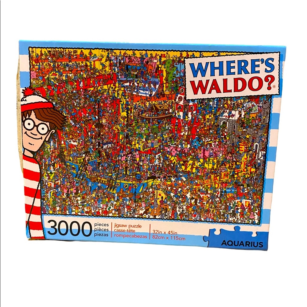 Aquarius Where’s Waldo 3000 piece puzzle